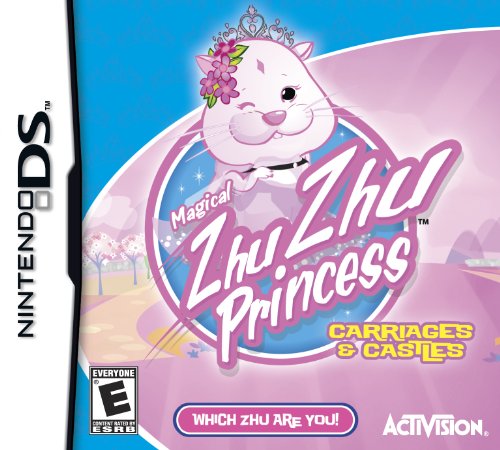 Magical Zhu Zhu Princess: Carriages & Castles box art for Nintendo DS